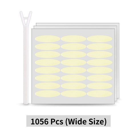 KINEPIN 1056pcs Eyelid Tape Sticker Invisible Eyelid Paste Transparent Self-adhesive Double Eye Tape Tools